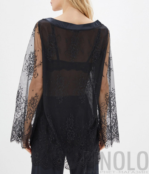 Домашняя туника Michelle Morren Noble Chic черная