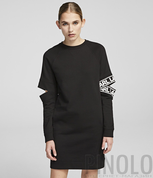 Платье Karl Lagerfeld 96KW1809 черное