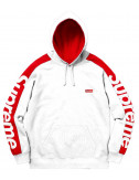 Белое худи с капюшоном Supreme SFU16 модель унисекс