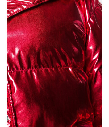 Блестящая красная куртка P.A.R.O.S.H. Proud 490523 с капюшоном