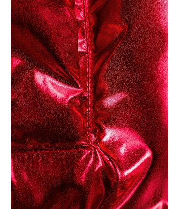 Блестящая красная куртка P.A.R.O.S.H. Proud 490523 с капюшоном