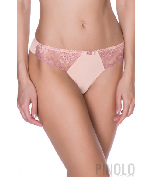 Трусики-стринги Rose&Petal Alaine 44007 цвета пудры