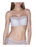 Бюстгальтер-бандо Rose&Petal La Nuage 16005 голубой