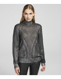 Свитер Karl Lagerfeld 96KW2008 с металлизированный напылением