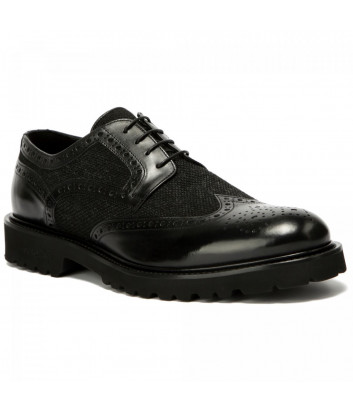 Мужские туфли Baldinini 046802 в полированной коже черные