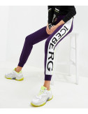 Трикотажные штаны ICEBERG AB037010 фиолетовые с логотипом