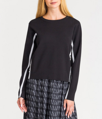 Черная кофта ICE PLAY A0149011 с надписями по бокам