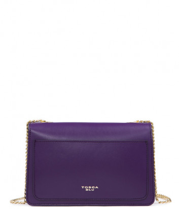 Кожаная сумка на цепочке Tosca Blu TF19HB232 фиолетовая