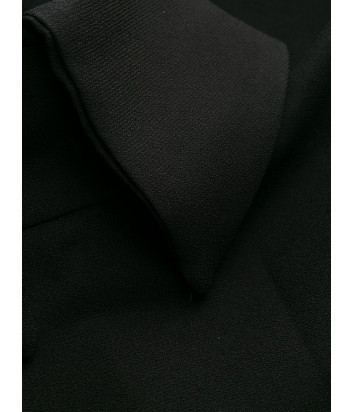 Платье-рубашка Erika Cavallini A9PP9AV06 с оригинальными манжетами черное