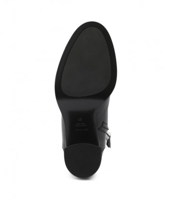 Кожаны сапоги Casadei 1S798L061 с декором черные