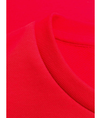 Толстовка Karl Lagerfeld 705014 с вышитым логотипом красная