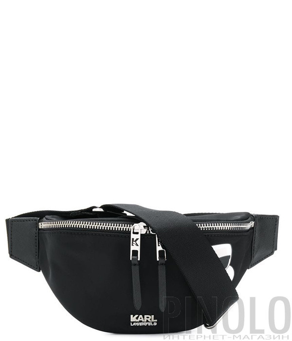 Поясная сумка Karl Lagerfeld Ikonik 805913 черная