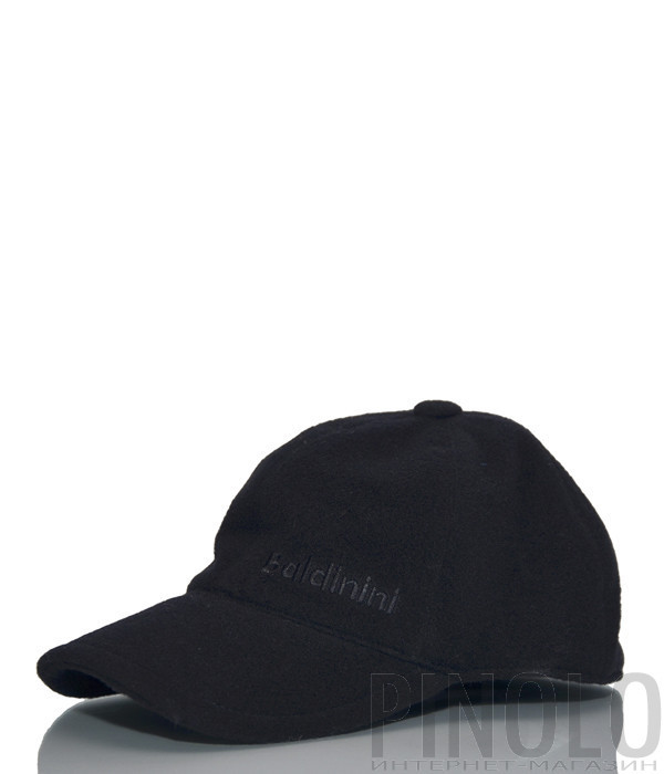 Мужская кепка Baldinini 021000 из шерсти черная
