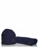 Мужской комплект Baldinini шарф и шапка темно-синий (можно по отдельности)