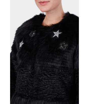 Полушубок Sportalm 889218 их экомеха черный