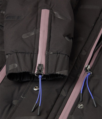 Женская удлиненная куртка EA7 Emporio Armani 6GTK08 TNU5Z черная