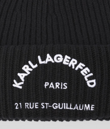 Шапка Karl Lagerfeld 96KW3403 черная