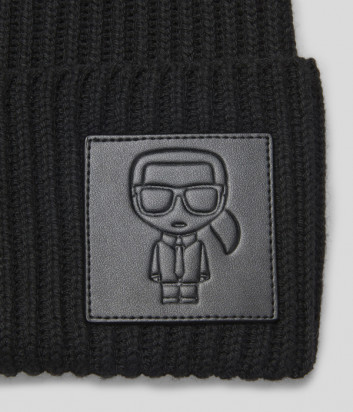 Шапка Karl Lagerfeld Ikonik 96KW3405 черная