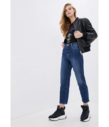 Футболка ICE PLAY F074P435 черная с принтом