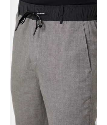 Штаны джоггеры Calvin Klein Jeans J30J314149 серые серые