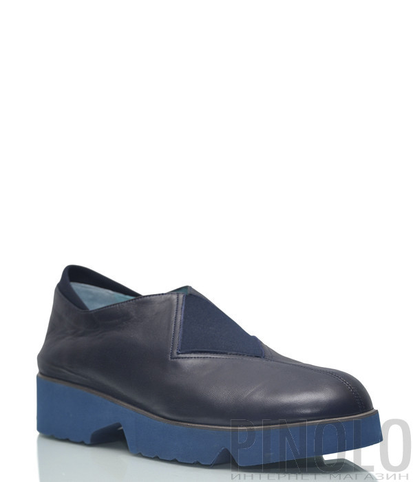 Кожаные туфли Thierry Rabotin 7829 синие