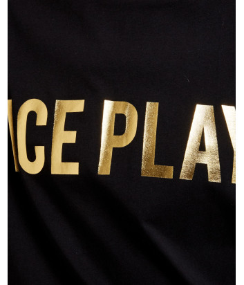 Футболка ICE PLAY F026P430 с золотым лого черная