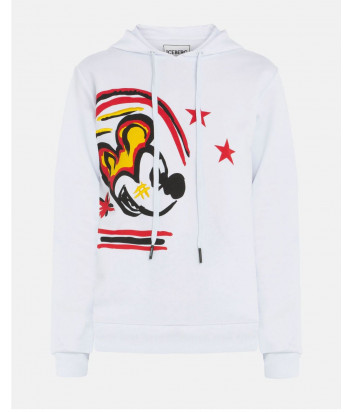Толстовка ICEBERG E1016302 Mickey Mouse с капюшоном белая