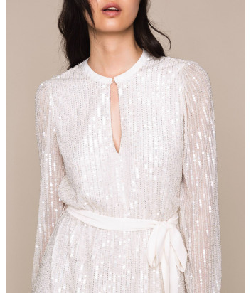 Платье TWIN-SET 201TP2051 полностью расшитое пайетками