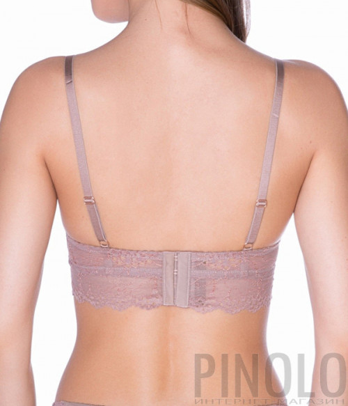 Бюстгальтер-балконет ROSE&PETAL Magnolia 86038 кофейный