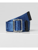 Текстильный ремень KARL LAGERFELD 201W3196 с логотипом синий