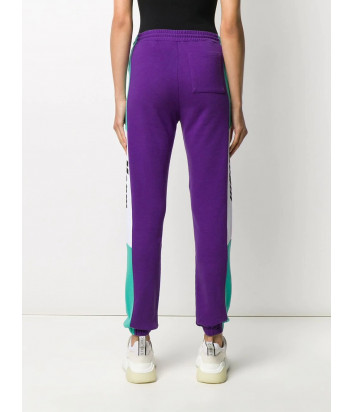 Спортивные штаны MSGM 2841MDP65 бирюзово-фиолетовые