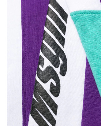Спортивные штаны MSGM 2841MDP65 бирюзово-фиолетовые