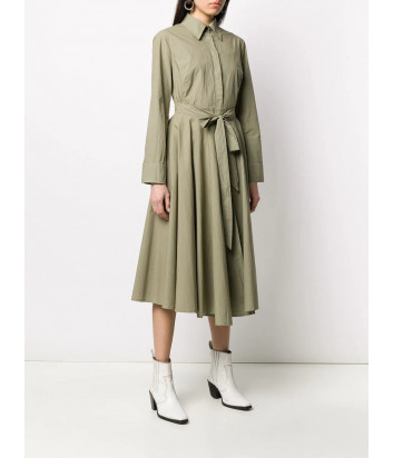 Платье-рубашка ERIKA CAVALLINI P0SJ27 цвета хаки