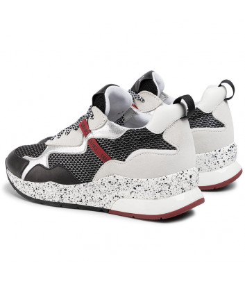 Кроссовки LIU JO BA0011 черно-белые