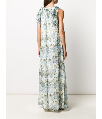 Длинное платье P.A.R.O.S.H. D723214 с цветочным принтом