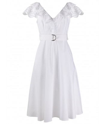 Платье P.A.R.O.S.H. COJOUR D723142 белое
