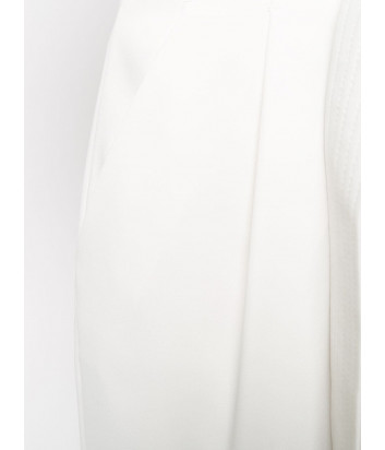 Макси юбка P.A.R.O.S.H. PANTERS D620360 с завышенной талией белая