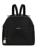 Кожаный рюкзак FURLA PIPER 1057346 черный