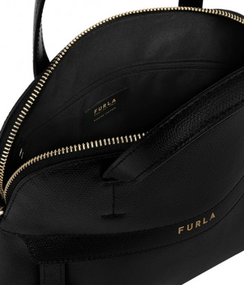 Кожаная сумка FURLA PIPER S 1057361 черная