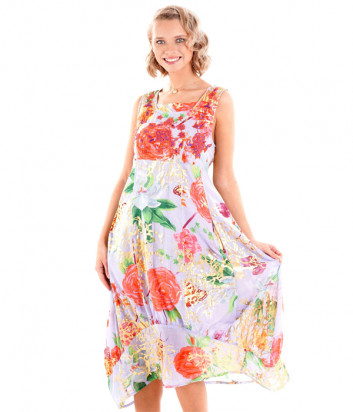 Платье ICONIQUE IC20-072 с цветочным принтом