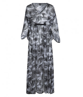 Длинное платье LINGADORE 5101DR с черно-белым принтом