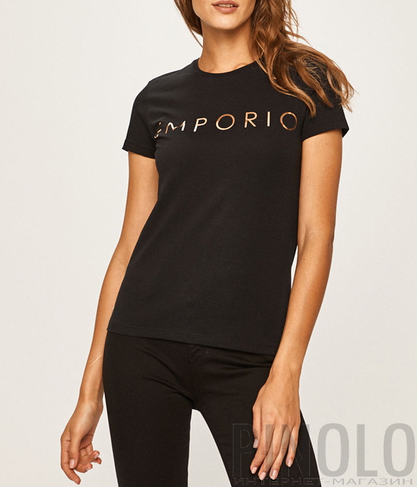 Футболка EMPORIO ARMANI 164272 9A225 черная
