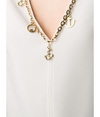 Платье ELISABETTA FRANCHI AB21501E2 белое