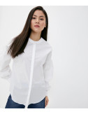 Белая рубашка TWIN-SET 201TT2035 с пышным рукавом