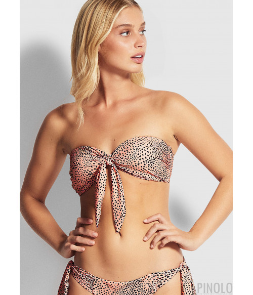 Лиф-бандо SEAFOLLY 31187-655 розовый принт