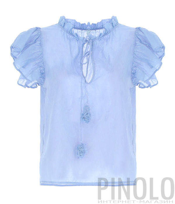 Блуза IMPERIAL REN9ZVK голубая