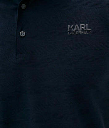 Поло KARL LAGERFELD 755012 501216 синее