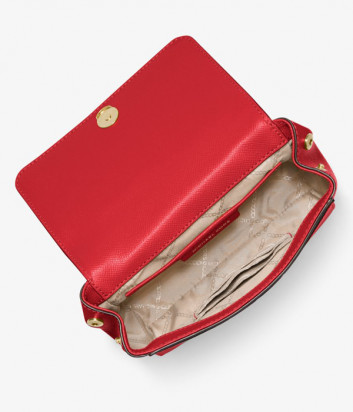 Кожаная сумка через плечо MICHAEL KORS Jet Set Extra-small 32F9GJ6C0L красная