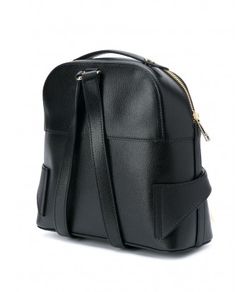 Кожаный рюкзак FURLA PIPER 1057346 с внешним карманом черный