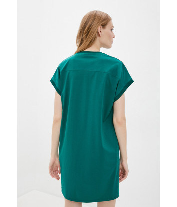 Платье KARL LAGERFELD 205W1352 зеленое